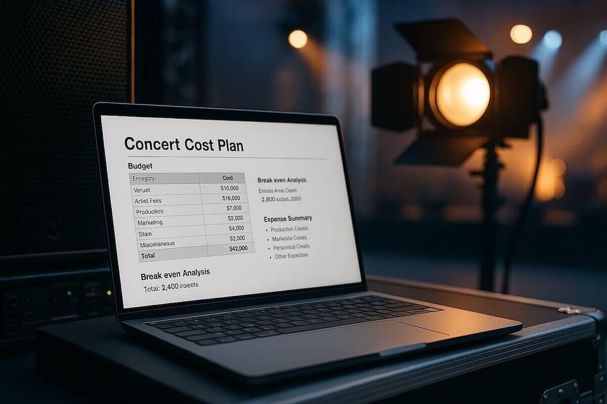 Mennyibe kerül egy koncert megszervezése 2025-ben? featured image